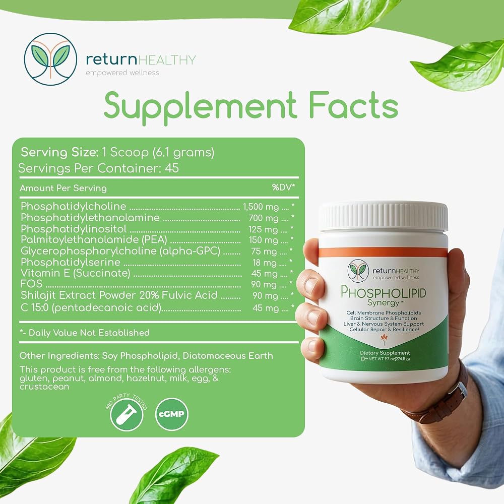 Return Healthy Phospholipid Synergy Powder - 270 g - image 8