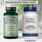 Earth's Bounty Stress Relief Plus - 60 Vegetarian Capsules - image 2
