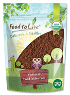 Food to Live Organic Chaga Mushroom Powder, X Pounds