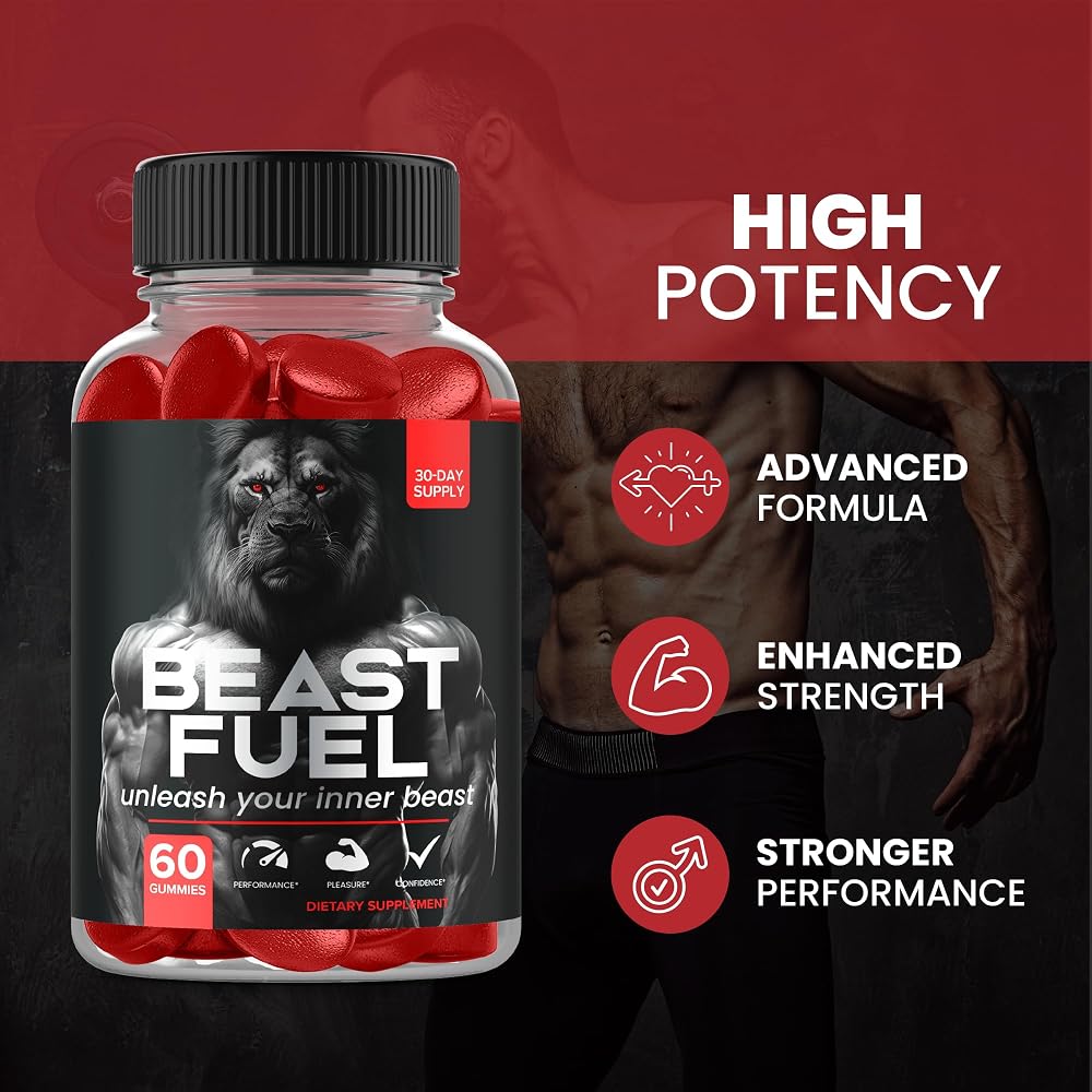 Nutravia Beast Fuel Gummies Performance Supplement - 60 Gummies - image 3