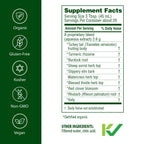 Flora Health Flor-Essence with Turkey Tail & Turmeric