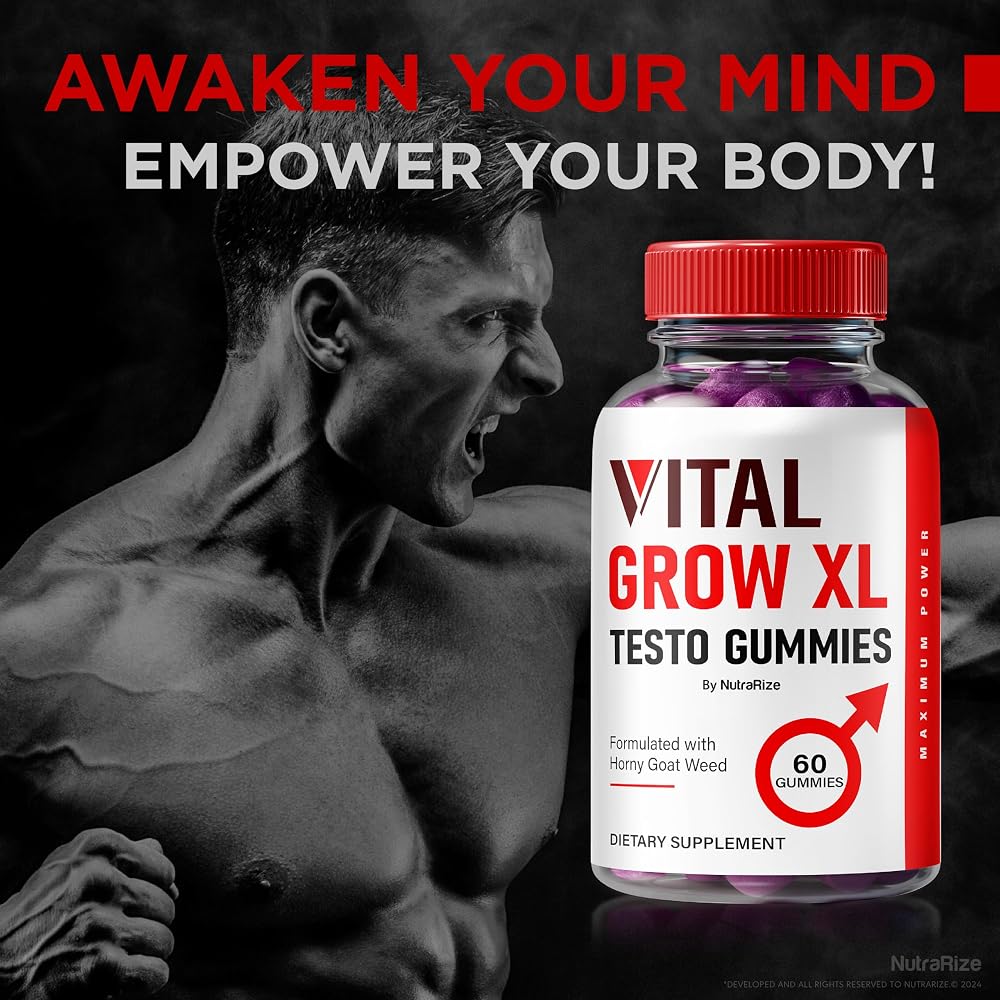 NutraRize Vital Grow XL Male Support Gummies - 120 Gummies - image 4