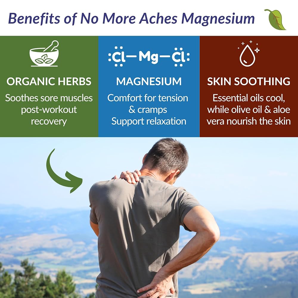 Taspen's Organics Taspen’s Organics Magnesium No More Aches Cooling