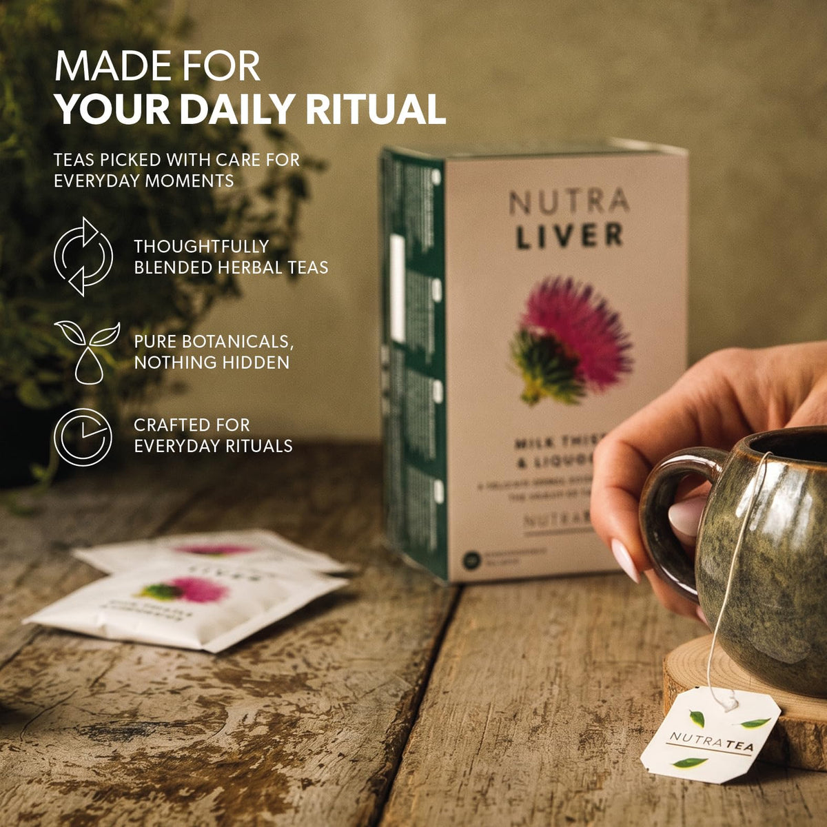 Nutra Tea NUTRALIVER - Liver Detox Tea