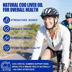 Nextdia Cod Liver Oil 1000mg Gummies with Vitamin A & D3 - 120 Count - image 4