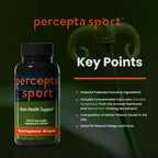 Percepta Sport Brain Supplement for Athletes - 60 Capsules - image 7