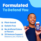 The Feel Great Vitamin Company Sambucus Elderberry Gummies with Zinc & Vitamin C - image 4