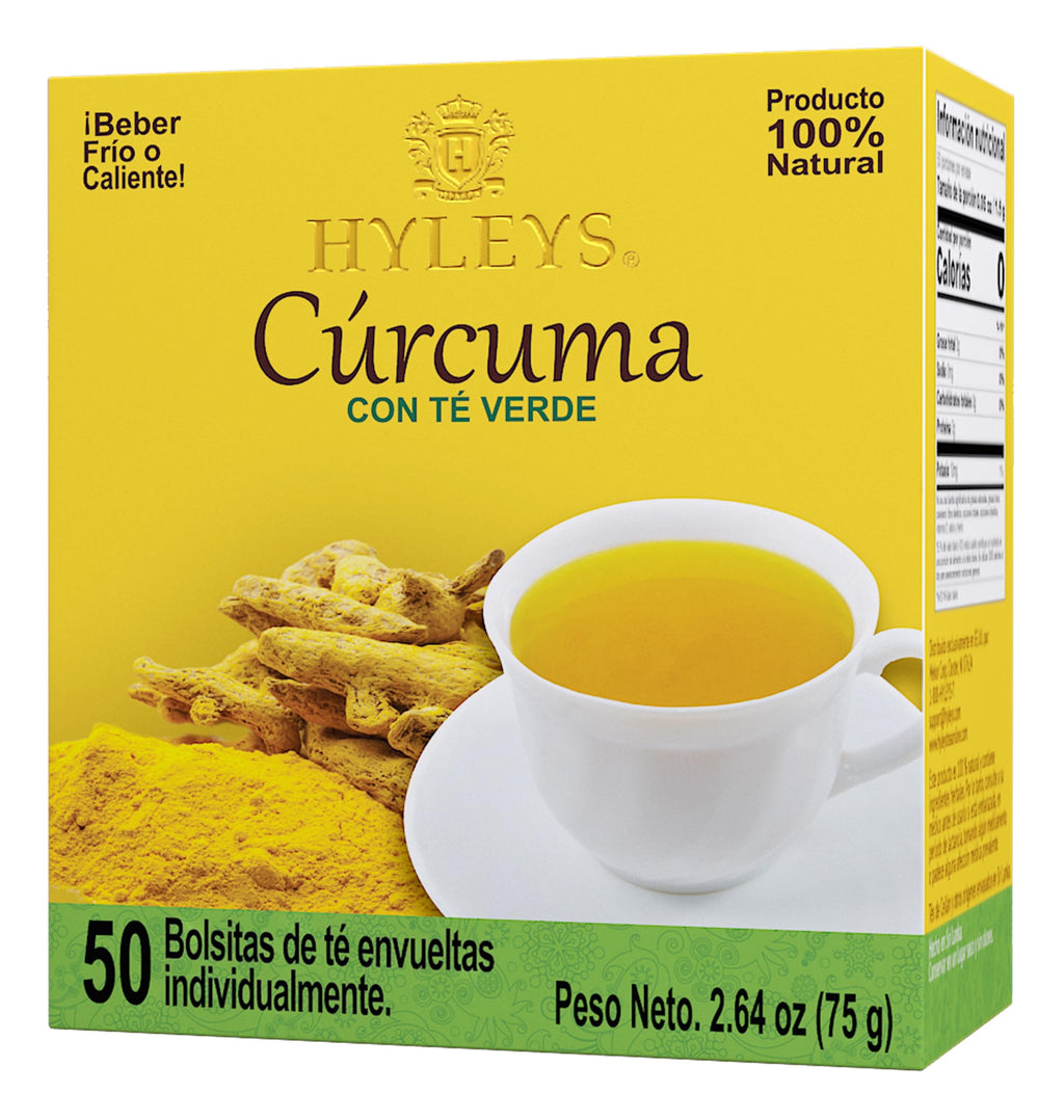 Hyleys Turmeric Root Green Tea Blend - 300 Tea Bags - image 4