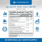 Vitaminerals TRIVIRA Immune Support Vitamin C D3 Zinc - 60 Vegetable Capsules - image 2