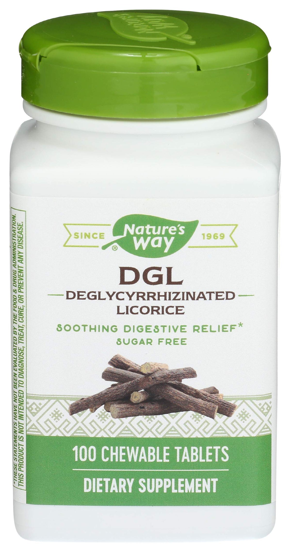Enzymatic Therapy DGL Chewable Tablets - 100 Tablets