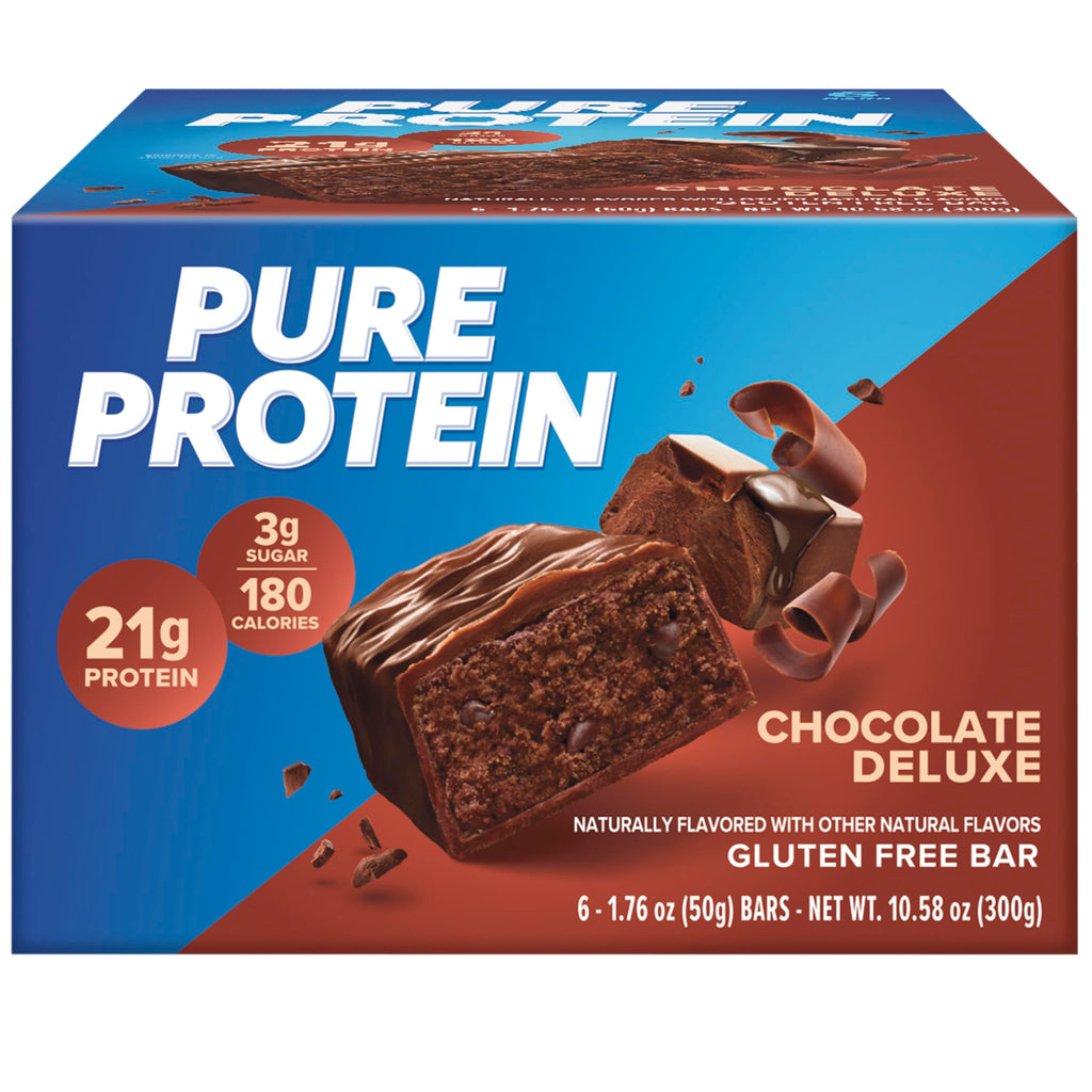 Pure Protein Bars, High Protein, Nutritious Snacks to Support Energy