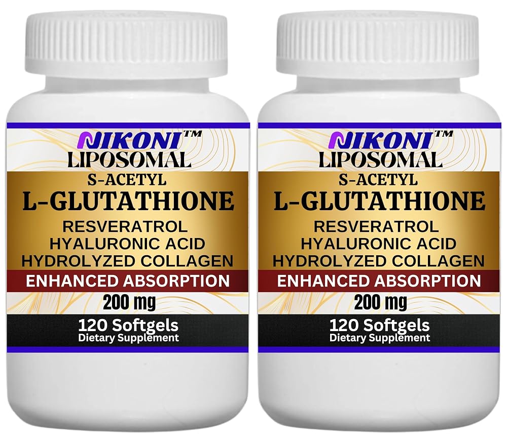 Nikoni Liposomal S-Acetyl L-Glutathione Resveratrol