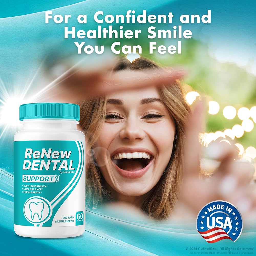 NutraRize Renew Dental Support Capsules for Oral Health - 120 Capsules - image 7