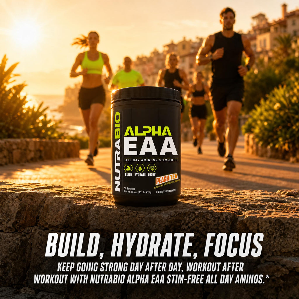 NutraBio Alpha EAA Essential Amino Acids Powder - 30 Servings - image 6