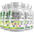 Clean Nutraceuticals Oregano Oil Supplement for Immune Support - 60 Capsules