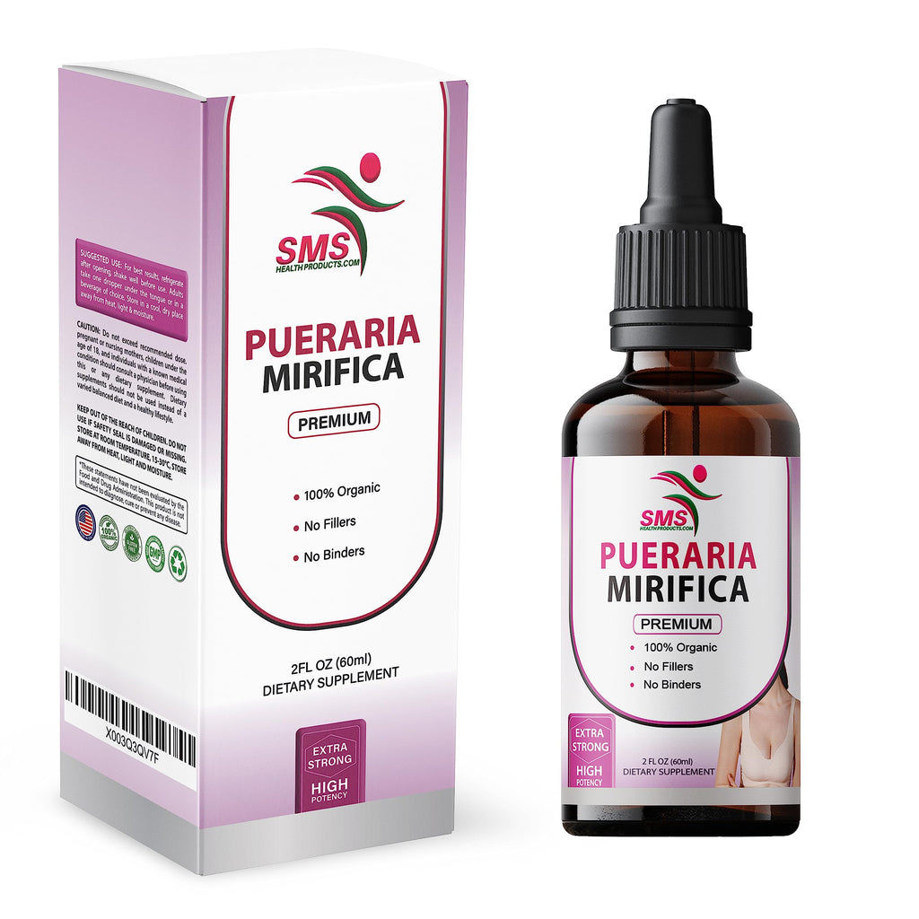 SMSHEALTHPRODUCTS Pueraria Mirifica Drops Herbal Extract - 2 Fl Oz