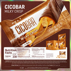 HTLT Supps CICO Protein Bar Milky Crisp - 12 Pack - image 3