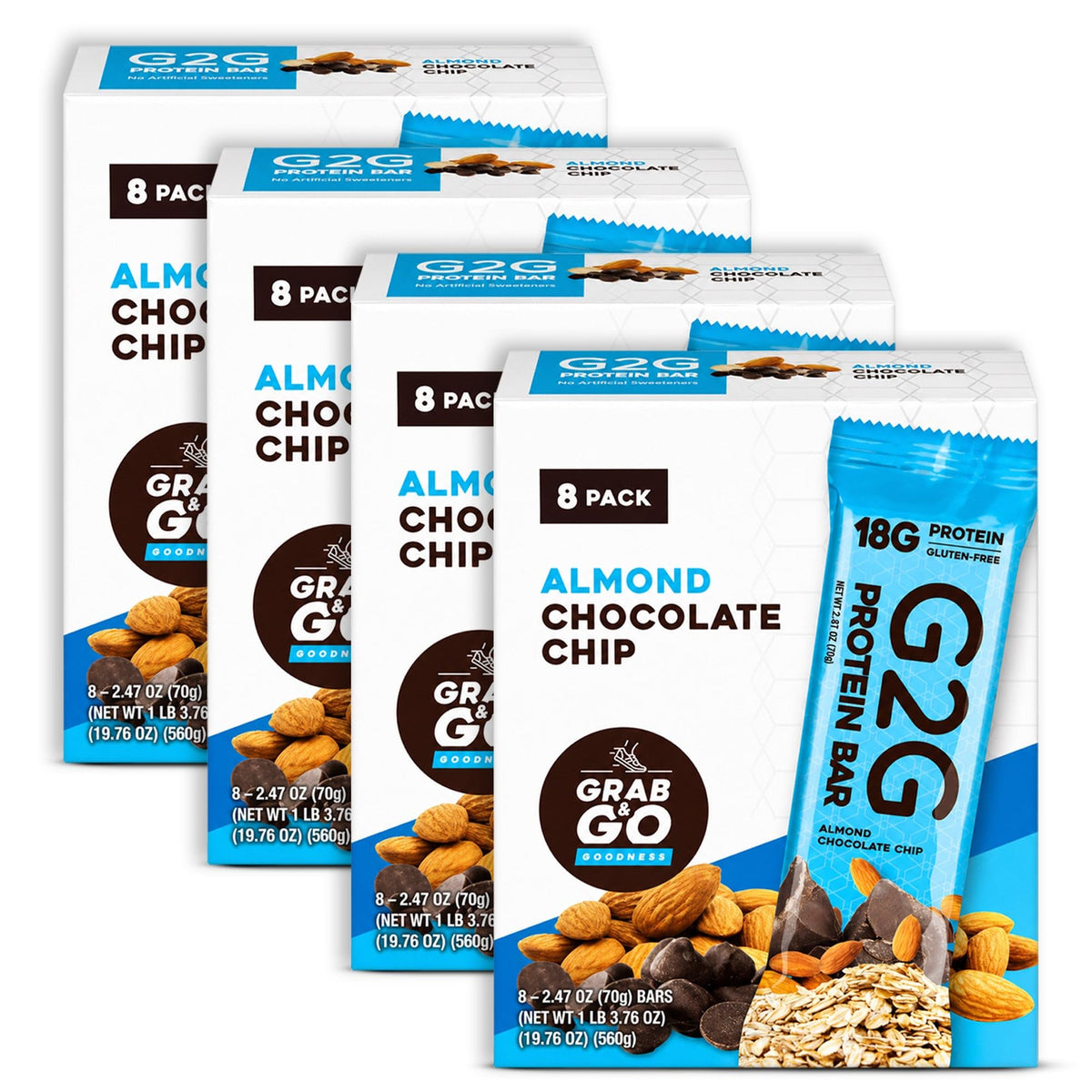 G2G Protein Bar, Almond Chocolate Chip Parent