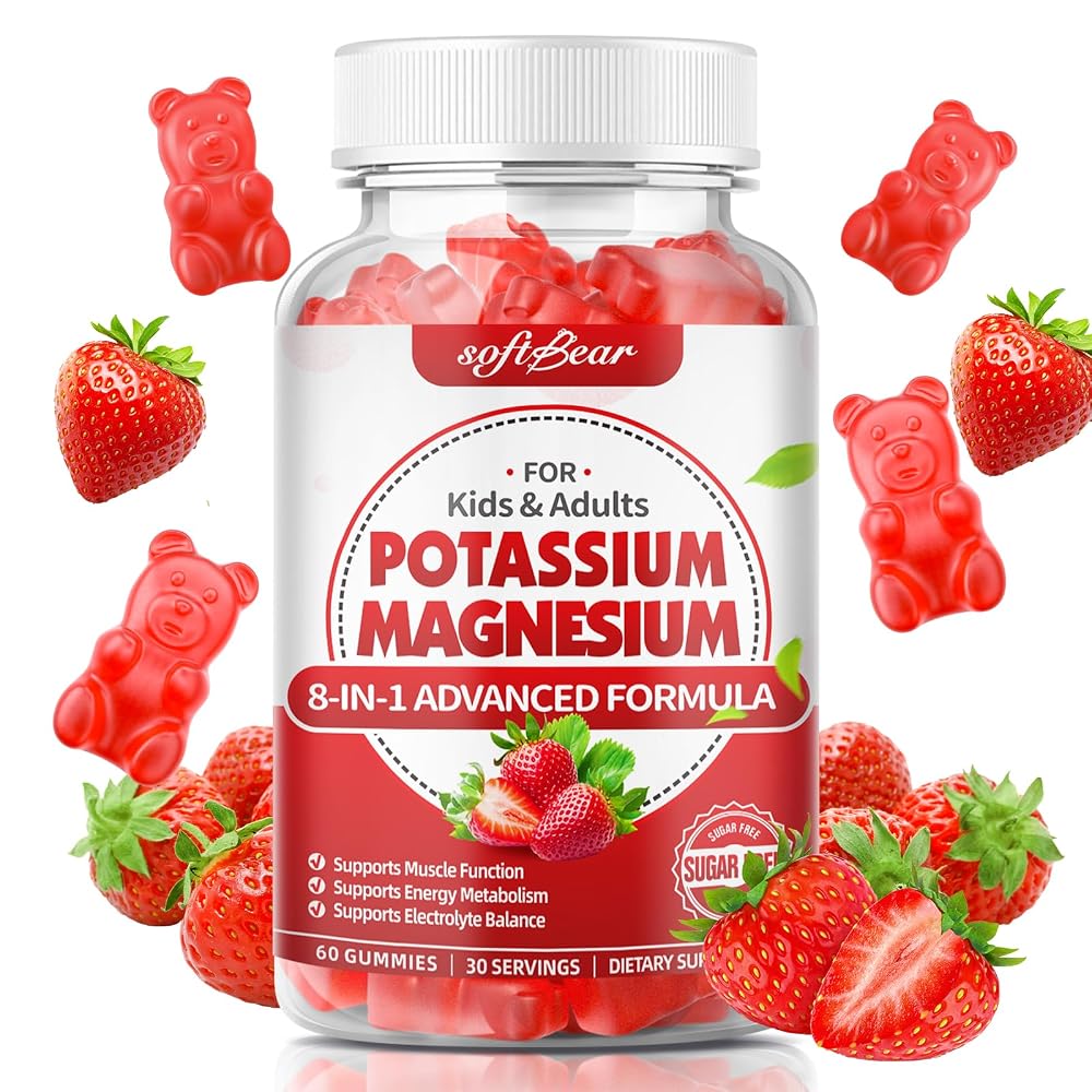 softbear Potassium Magnesium Supplement