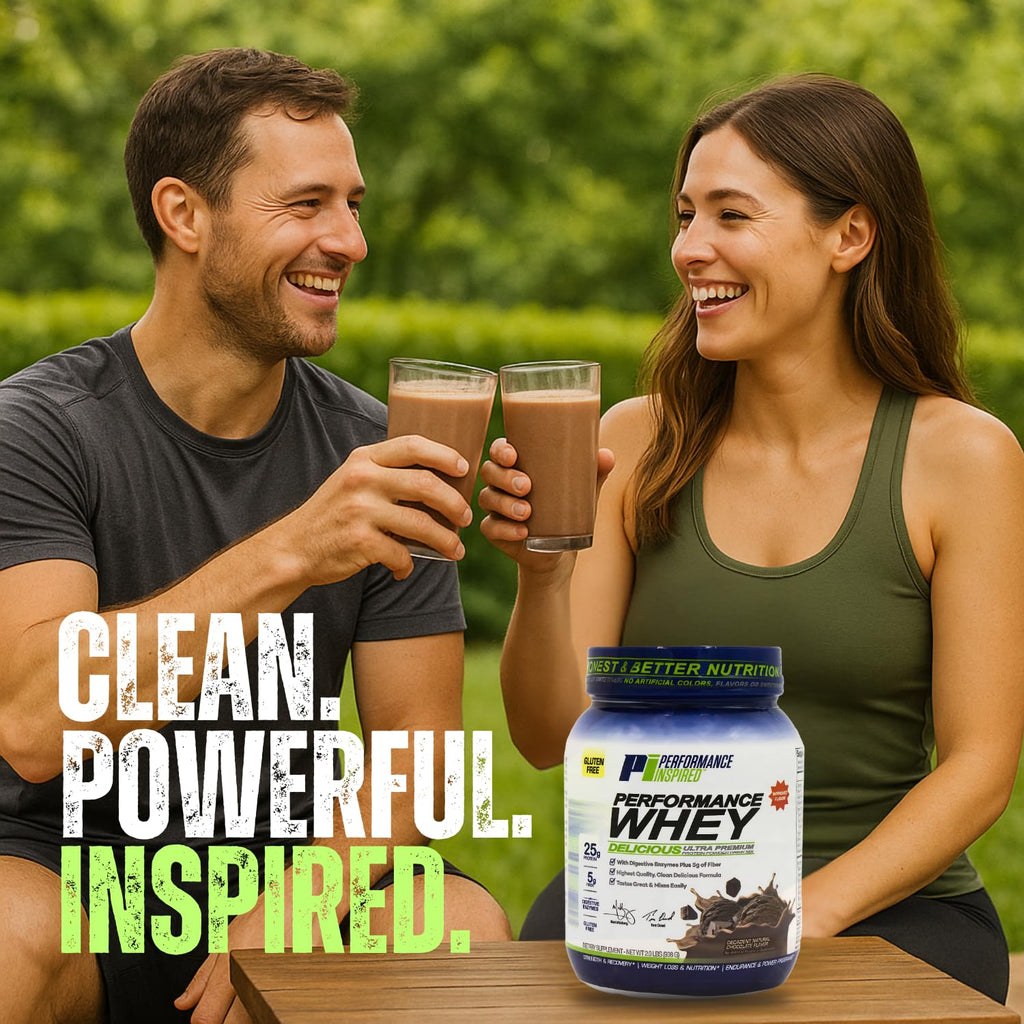 PERFORMANCE INSPIRED Nutrition WHEY Protein Powder Variation 2 LB
