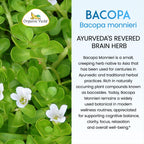Organic Veda Bacopa Monnieri Brahmi Supplement - 120 Vegan Capsules - image 9