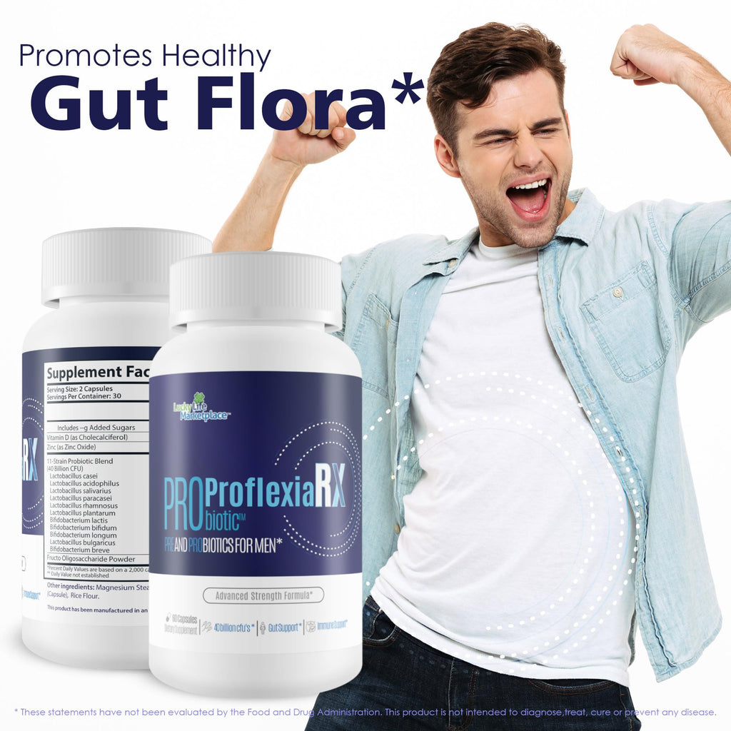 Generic Probiotic Proflexia Rx Male Formula - 40 Billion CFU - 1 Count - image 5