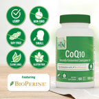 Health Thru Nutrition CoQ-10 100mg with BioPerine - 60 Softgels - image 3