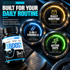 Maximum Slim Elite Boost 3 in 1 Testosterone Support - 120 Capsules - image 5