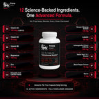 PRIME MALE Vitality Testosterone Booster for Men - 120 Capsules - image 5