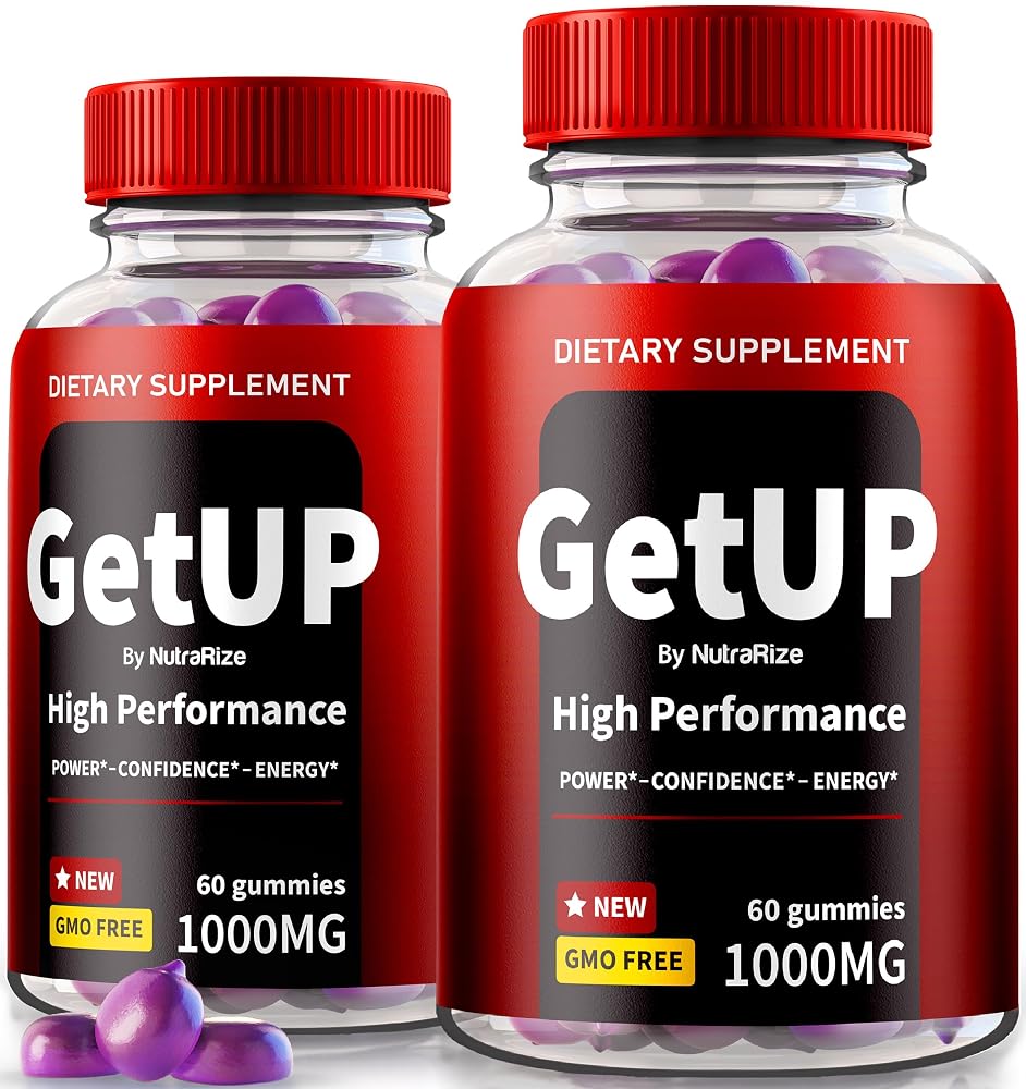 NutraRize Get Up Gummies Multivitamin for Energy - 120 Gummies