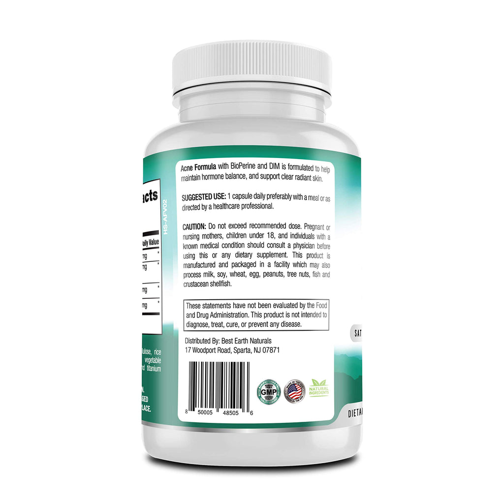 Best Earth Naturals Blemish Blocker Clear Skin Supplement - 30 Capsules - image 4