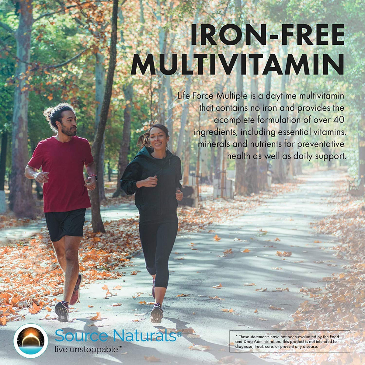 Source Naturals Life Force Multiple, No Iron Tablets