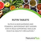 NaturesPlus Rutin 500 mg Bioflavonoid Supplement - 60 Tablets - image 3