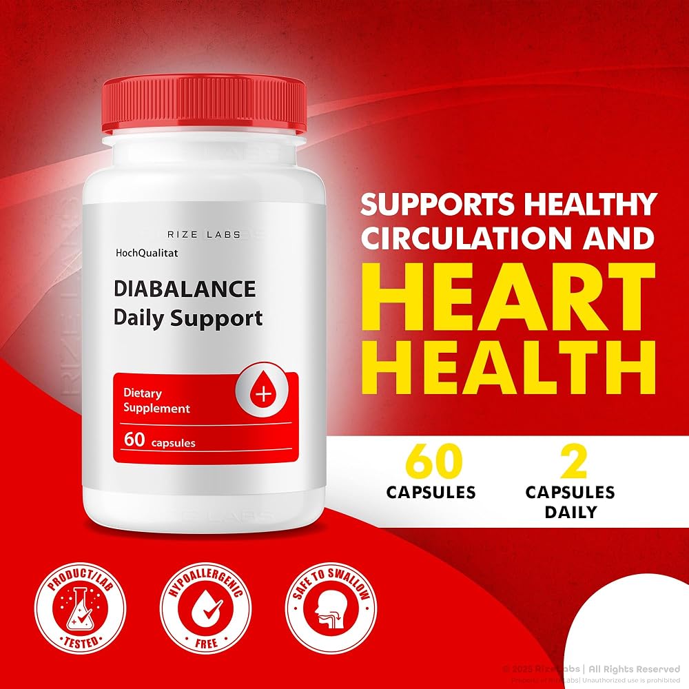 Rize Labs Diabalance Daily Support - 120 Capsules (2 Pack) - image 3