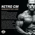 PMD Sports Nitro CM Nitric Oxide - 90 Capsules
