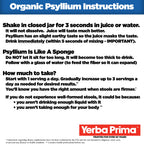 Yerba Prima Organic Psyllium Whole Husks Colon Cleanser - 20 oz - image 3