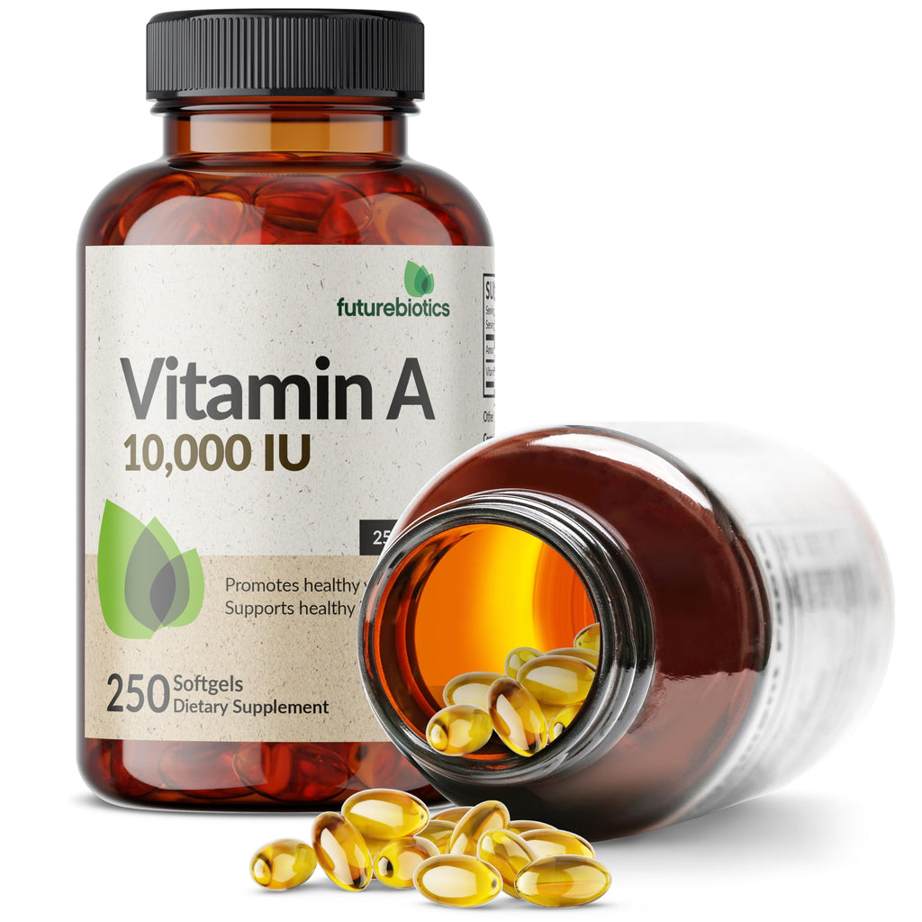 Futurebiotics Vitamin A 10,000 IU Softgels - 250 Count - image 4