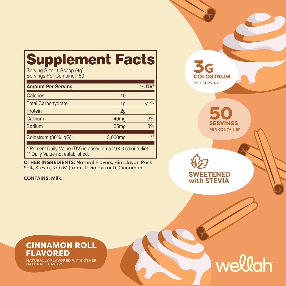 Wellah Colostrum 50 Servings