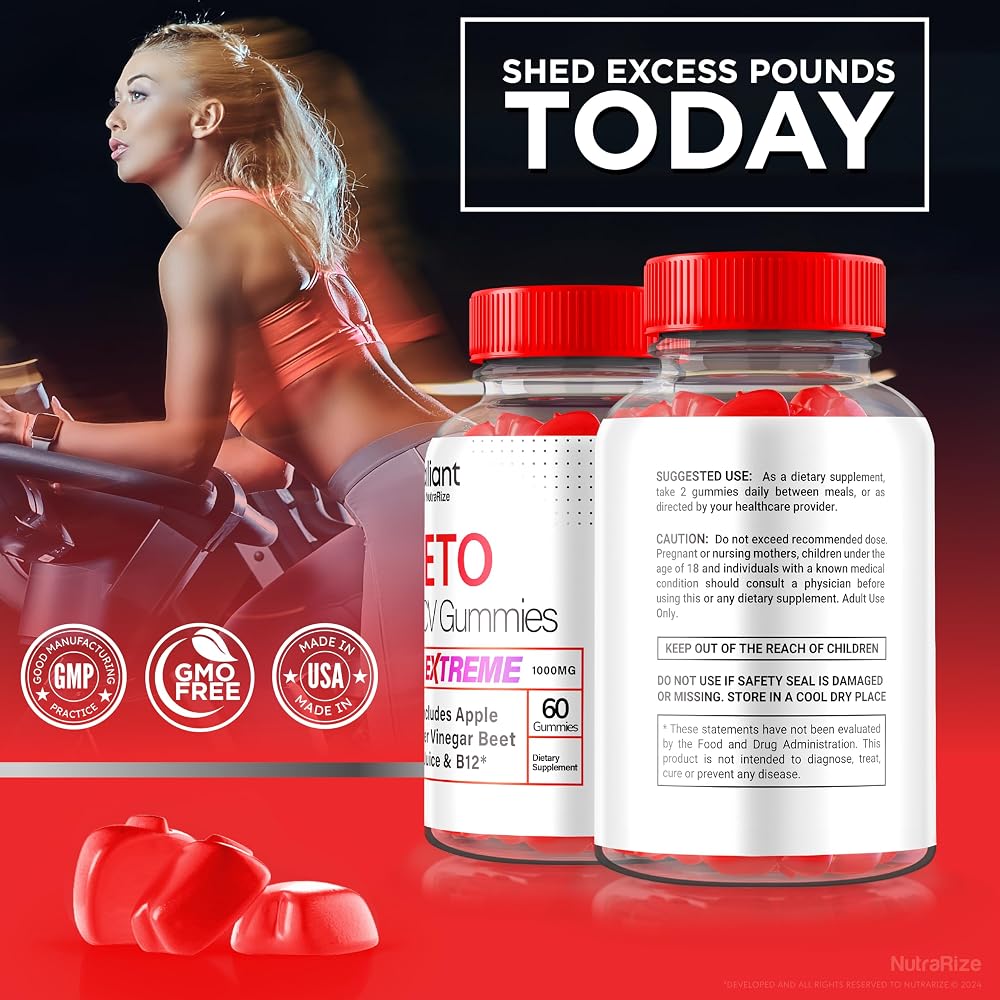 NutraRize Valiant Keto + ACV Gummies - 180 Gummies - image 8