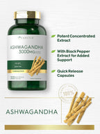 Carlyle Ashwagandha Supplement - 300 Capsules - image 4
