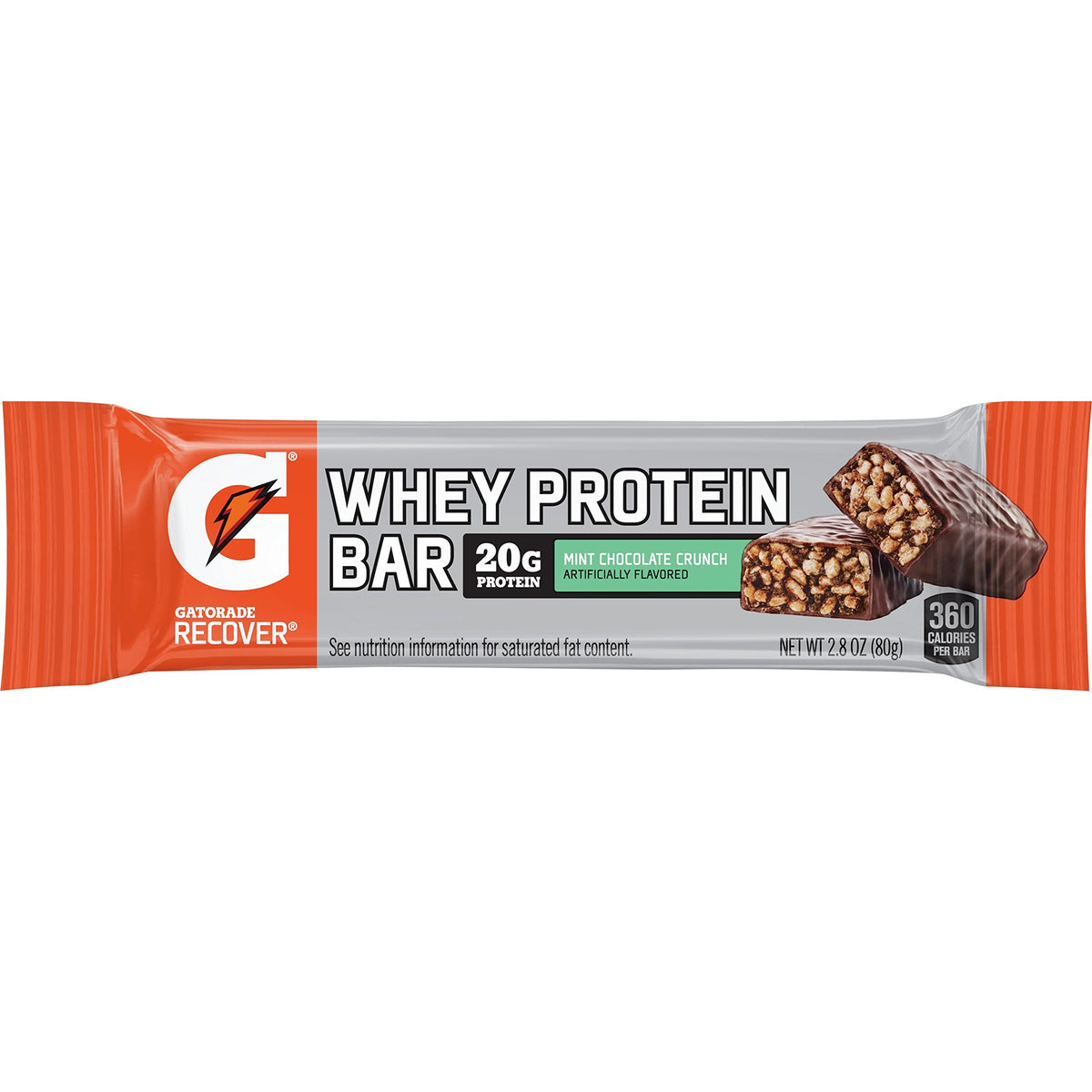 Gatorade Whey Protein Recover Bar Mint Chocolate Crunch