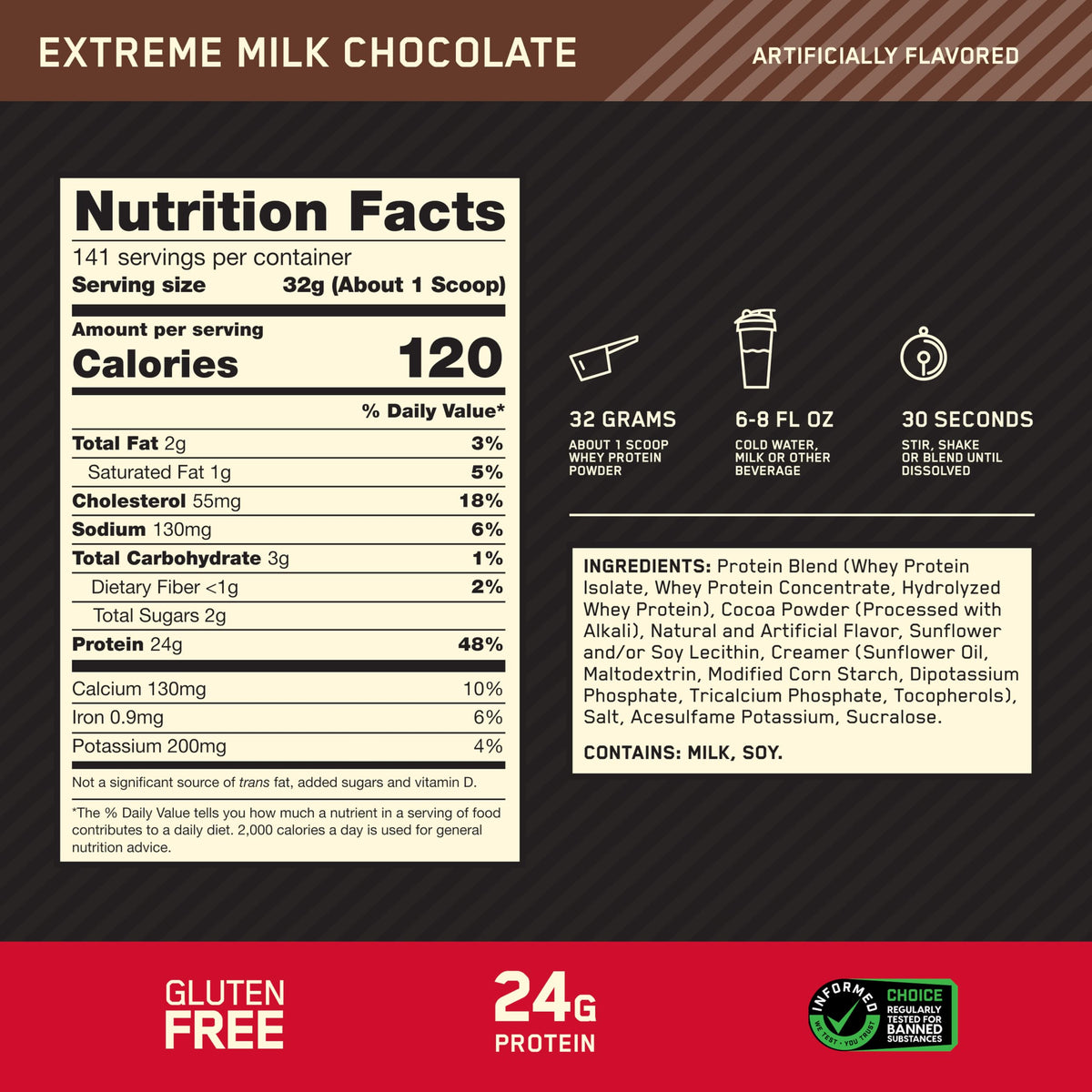 Optimum Nutrition Protein Supplement Powder