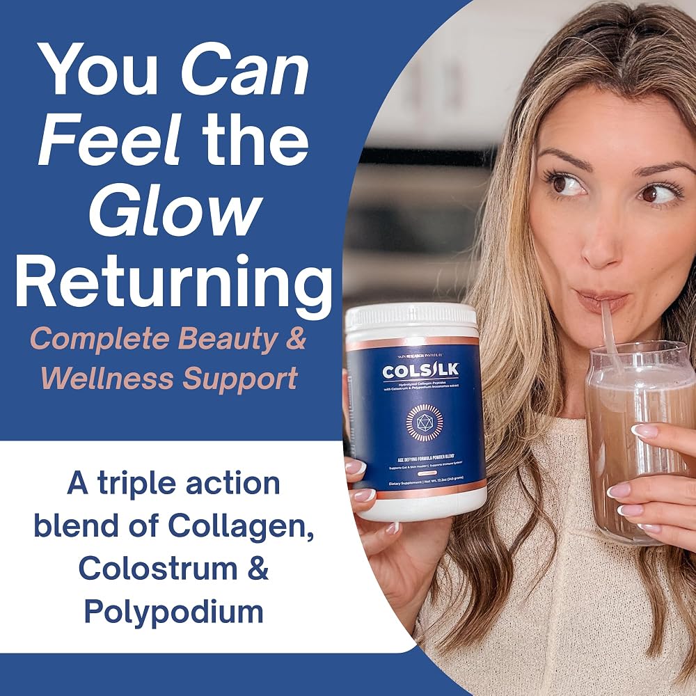 Skin Research Institute ColSilk Hydrolyzed Collagen Powder - 1 Month Supply - image 2