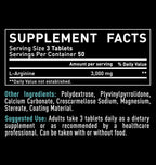 Zeal Naturals L-Arginine 3000mg Supplement - 150 Tablets - image 2