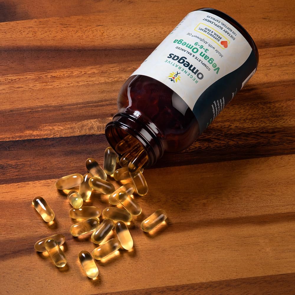 Regenerative Omegas Ahiflower Oil Omega 3-6-9 - 120 Softgels - image 5