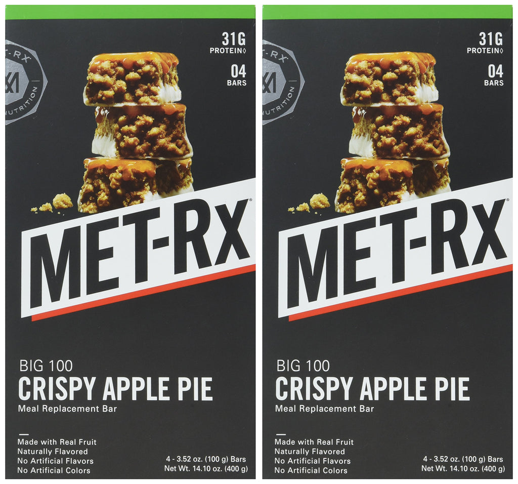 MET-Rx Big 100 Crispy Apple Pie Protein Bar - 8 Count - image 8