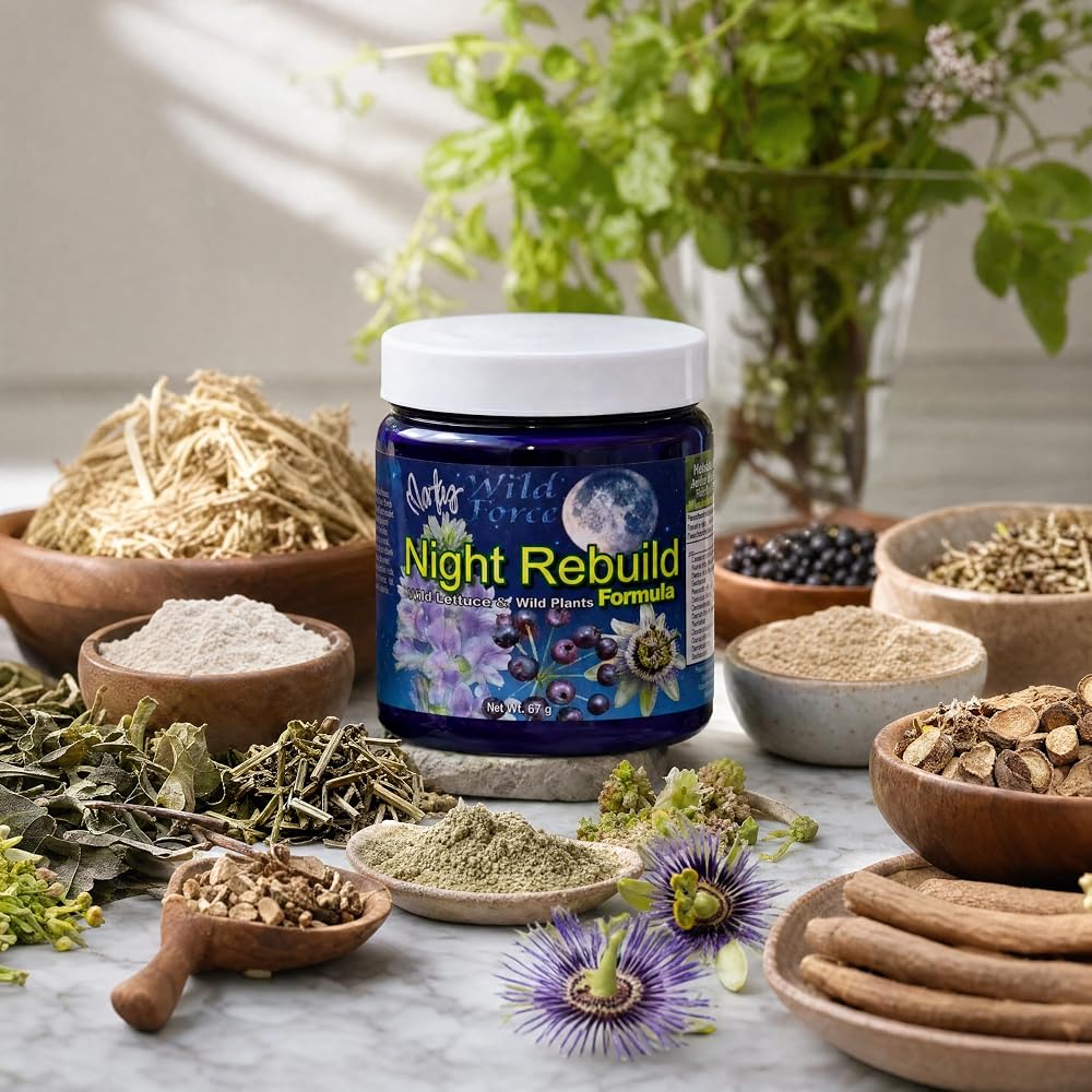 Wild Force Night Rebuild Capsules Nighttime Herbal Formula - 350 Count - image 2