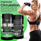 USK Ultra Green Powder Probiotic Digestive Support - 16 Oz - image 3