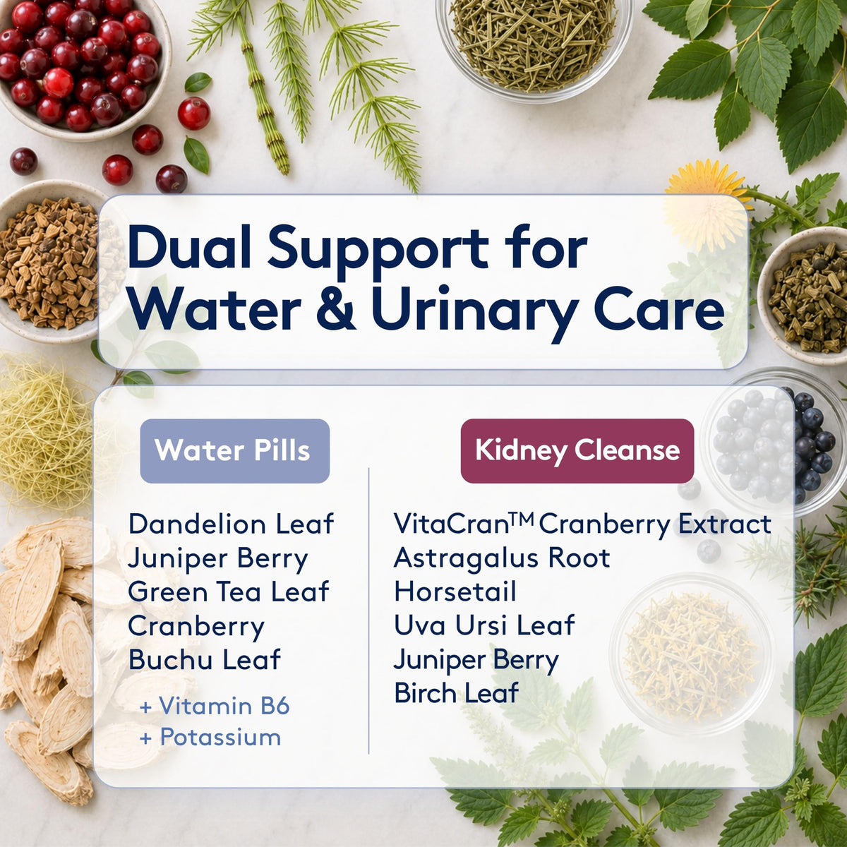Youth & Tonic Water Retention Pills & Kidney Cleanse Detox - image 7