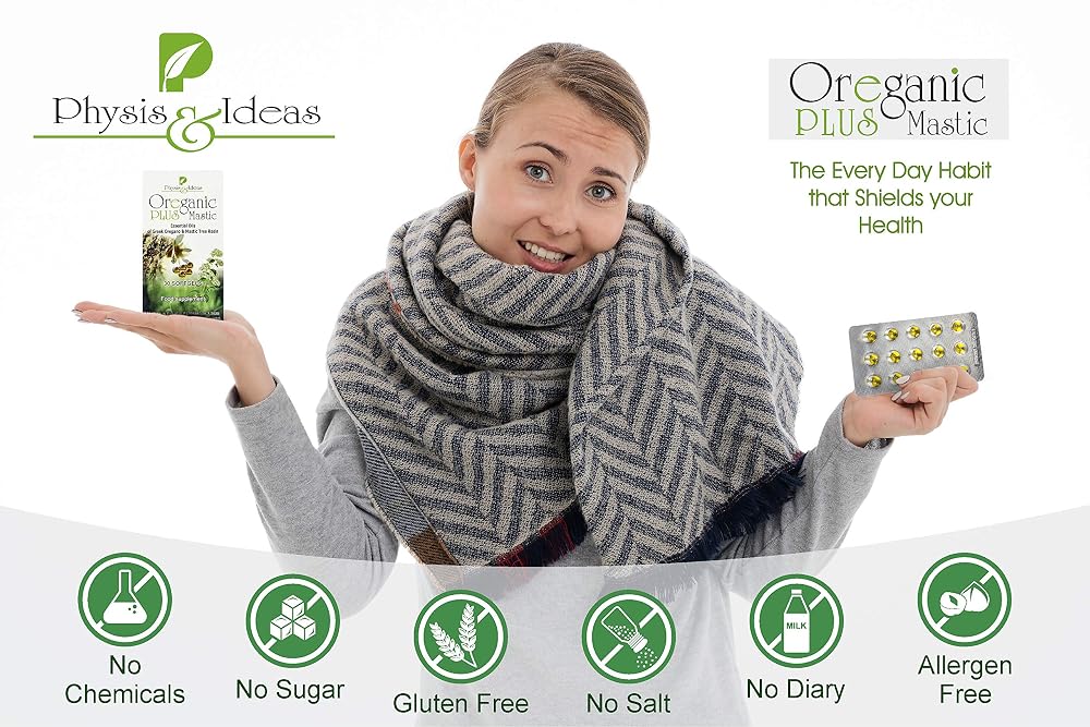 Physis & Ideas Oregano Essential Oil & Mastic Gum Softgels - 30 Count - image 5